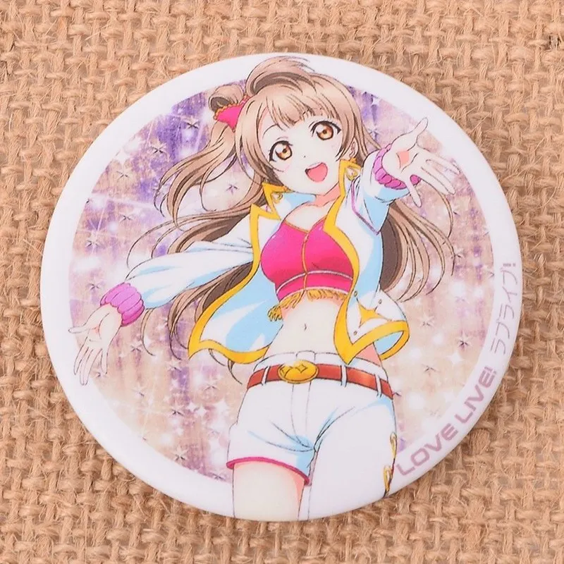

Love Live Girls Casual Dress Lady Cosplay Badge Pin Back Anime Collections H16