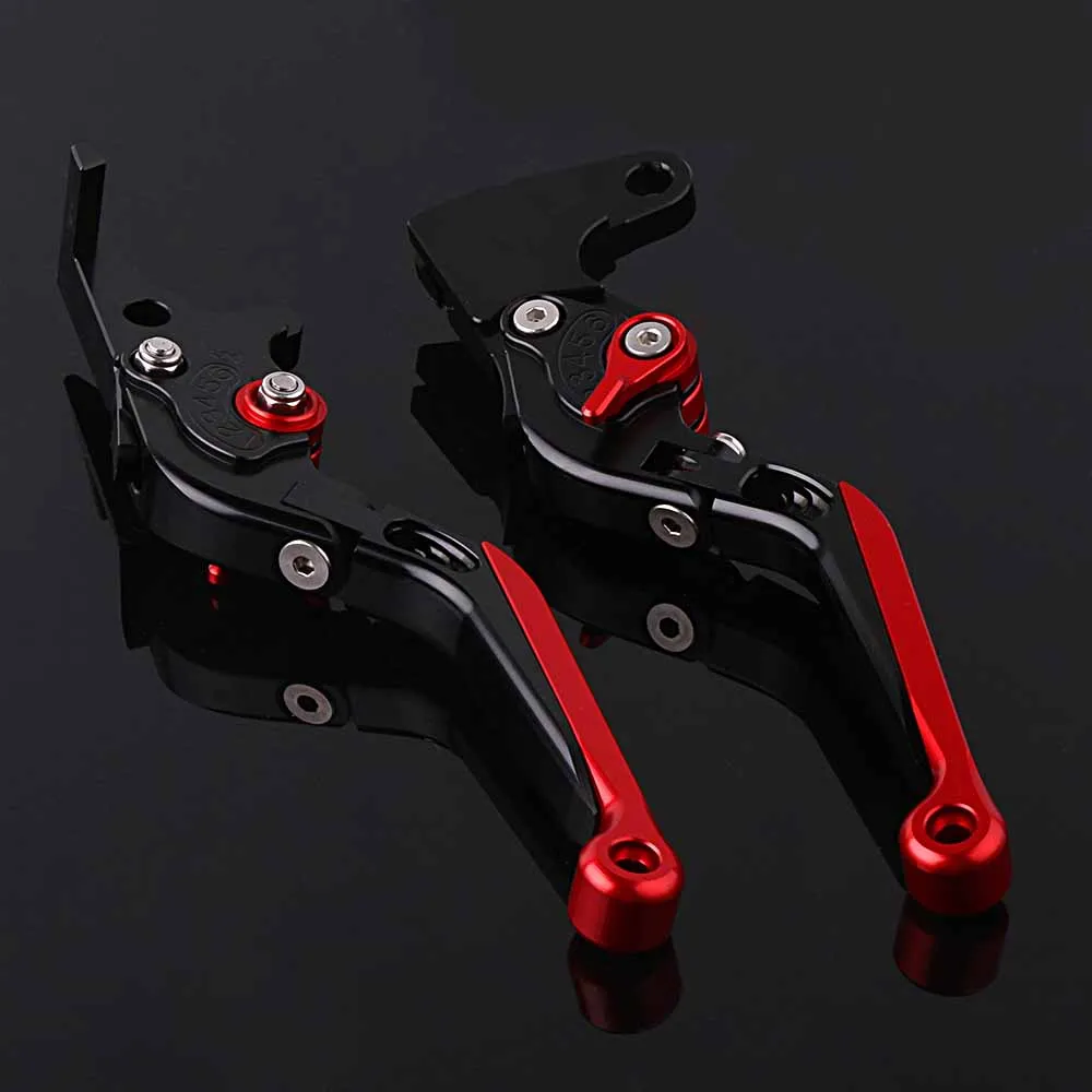 Motorcycle Accessories CNC Aluminum Adjustable Folding Extendable Brake Clutch Levers For Yamaha NVX 155 AEROX 155 2017 2018 (8)
