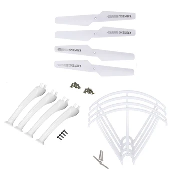 

4Pcs Blade/Tripod/Protection Ring Parts Accessory For Syma X5SC X5SW HOT