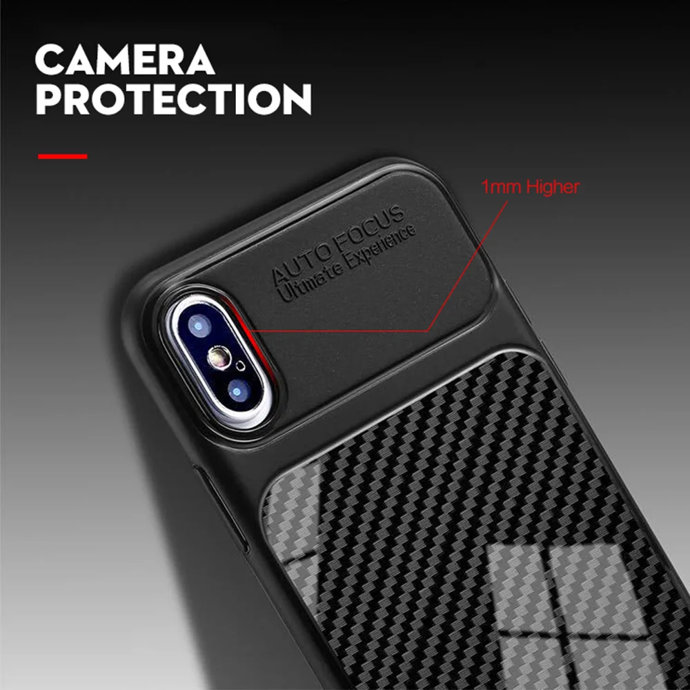 KISSCASE крутой черный глянцевый чехол для телефона iPhone X XS Max XR мягкий TUP Phone Чехол 5 5S SE