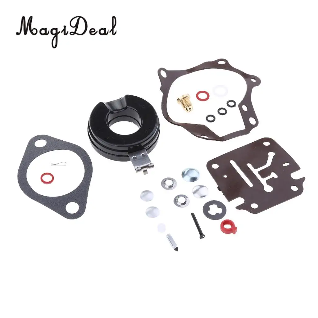 MagiDeal Durable Carburetor Repair Kit for Johnson Evinrude 20/30/40/50HP Outboard Motors Boats Yacht Dinghy Accessories