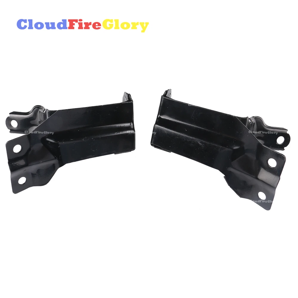 

CloudFireGlory For Volvo S60 V60 XC60 S80 XC70 2010-2017 Pair Left+Right Radiator Lower Bracket 31261931 31261932