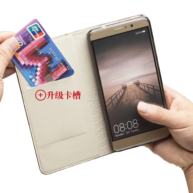 Luxury Flip Genuine Leather Case For Vodofone Smart Style7 turbo7 prime7 VDF600 E8 VDF510