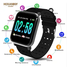 A6 Smart Watch Men Women Heart Rate Monitor Sport Fitness Tracker Blood Pressure Waterproof Smartwatch Clock IOS Android Reloj