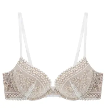 

PAERLAN Summer new bra seamless deep V lace ladies bra steel plate thin underwear support wholesale