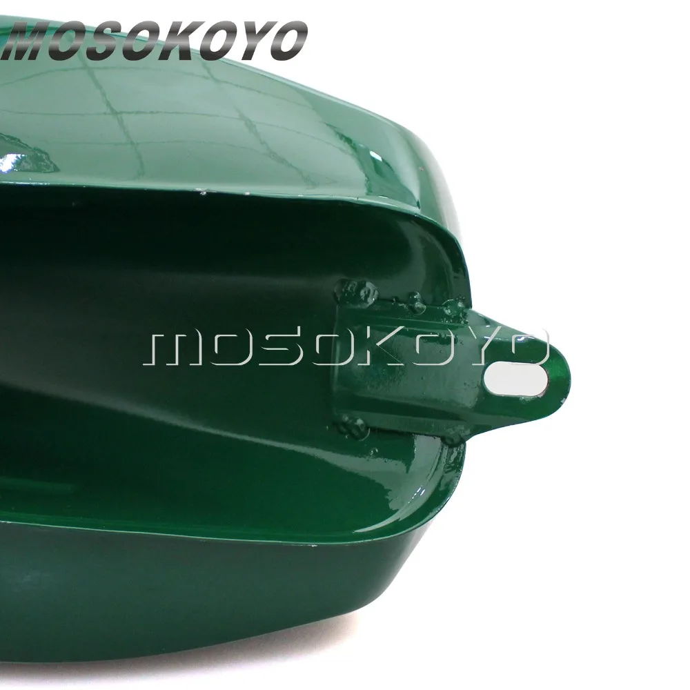 Глянцевый зеленый мотоциклетный винтажный масляный бак классический газовый топливный бак для Simson S50 S51 S70 80 s оранжевый