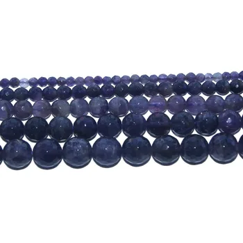 

Faceted Natural Stone Amethysts Loose Beads 4 6 8 10 12 MM Pick Size For Jewelry Making Charm DIY Bracelet Necklace Material