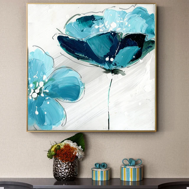 flower oil paintings print