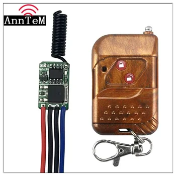 

Anntem RF dc3.5V3.7v 9v 12v channel 433mhz wireless remote control switch Mini small DC power remote control Receiving module