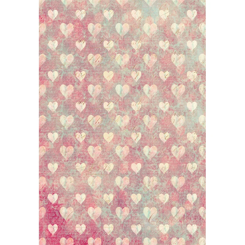 

valentine' day Vinyl cloth photography backdrop Computer Printing background for photo studio backdrop 5X7ft F-1918