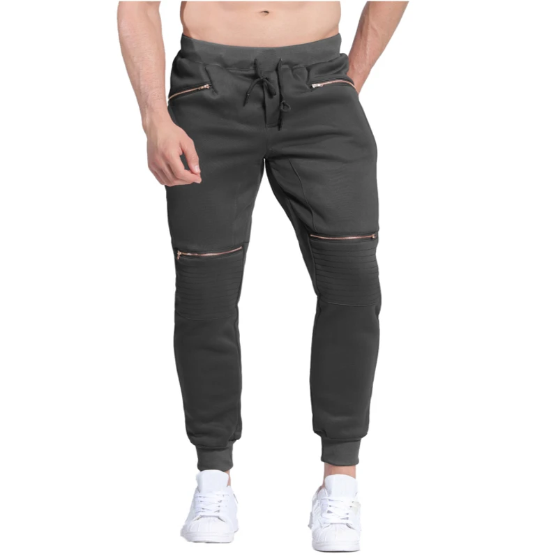 رجل ركض سميكة المخملية Sweatpants عارضة الشتاء الدافئة الصوف بطانة مبطن طويل السراويل الترنك الذكور رياضية السراويل زائد حجم