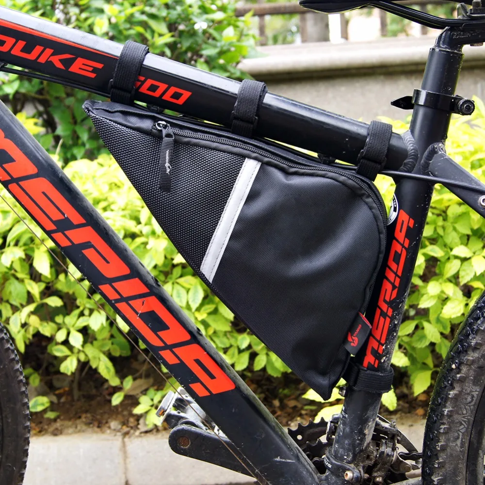 LumiParty Road Bike Bicycle Saddle Bag Top Tube Triangle Bag Cycling