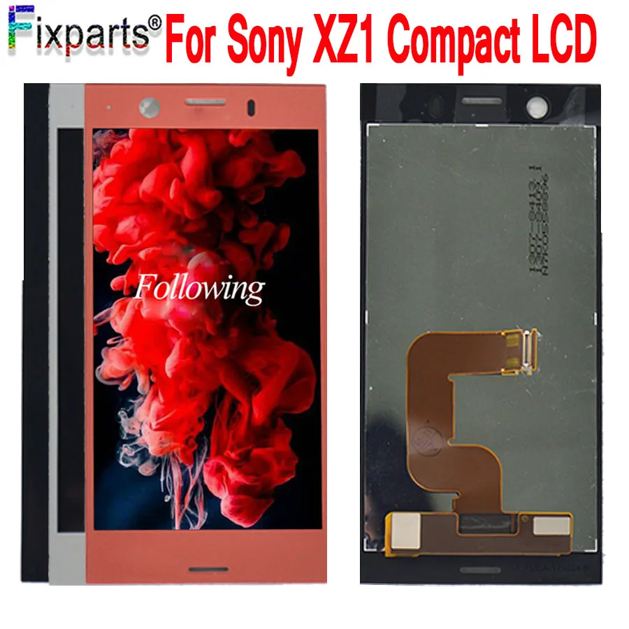 ЖК дисплей 4 6 дюйма для Sony Xperia XZ1 Compact сенсорный экран с дигитайзером в сборе