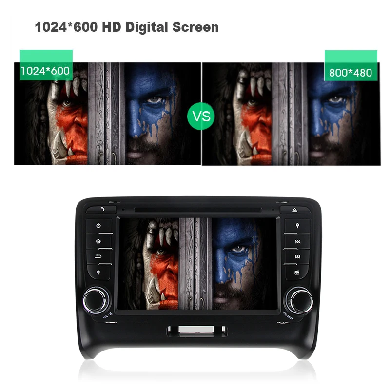 Best Touch Screen Android 8.0 8.1 2 DIN Car DVD GPS For Audi TT MK2 2006 2007 2008 2009 2010 2011 2012 multimedia player radio wifi 28