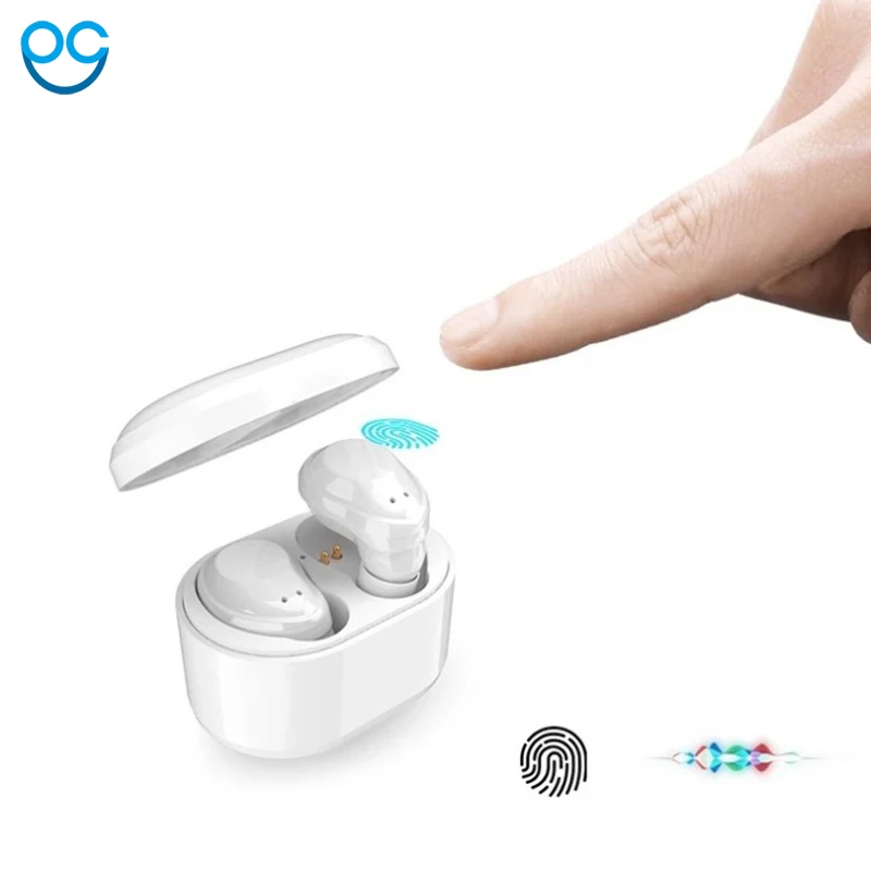 

OGV TWS Bluetooth Earphone Mini Dual Earbuds True Wireless Twins Stereo Sport Waterproof Headset Headphone with Mic Charging Box