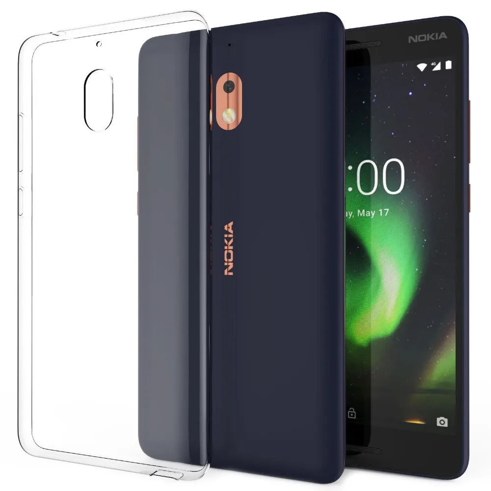 For Nokia 2 2018 Case 2.1 Soft Transparent TPU Back Phone for TA-1080 TA-1084 A-1086 TA-1092 TA-1093 |