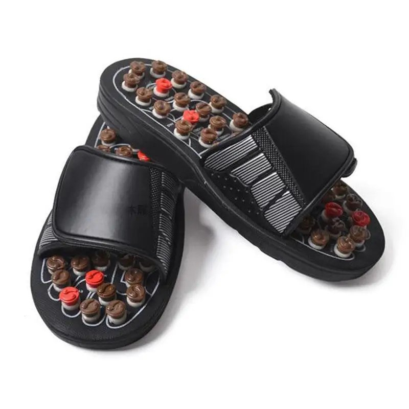 1pair Foot Massage Acupuncture Therapy Massager Shoes For legs Acupoint Activating Reflexology Feet Care Slippers Sandal U4 1pair Foot Massage Acupuncture Therapy Massager Shoes For legs Acupoint Activating Reflexology Feet Care Slippers Sandal U4