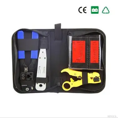 

Free shipping, NOYAFA NF-1201 Network tool kit Cable Tester -Used for verify FJ11/FJ45 cables status