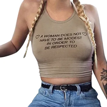 

Free Ostrich 2019 Fashion Women back Sipper Short Vest Strap Sexy Wrapped Chest Shirt O neck Tank Crop Top White Blouse C1935