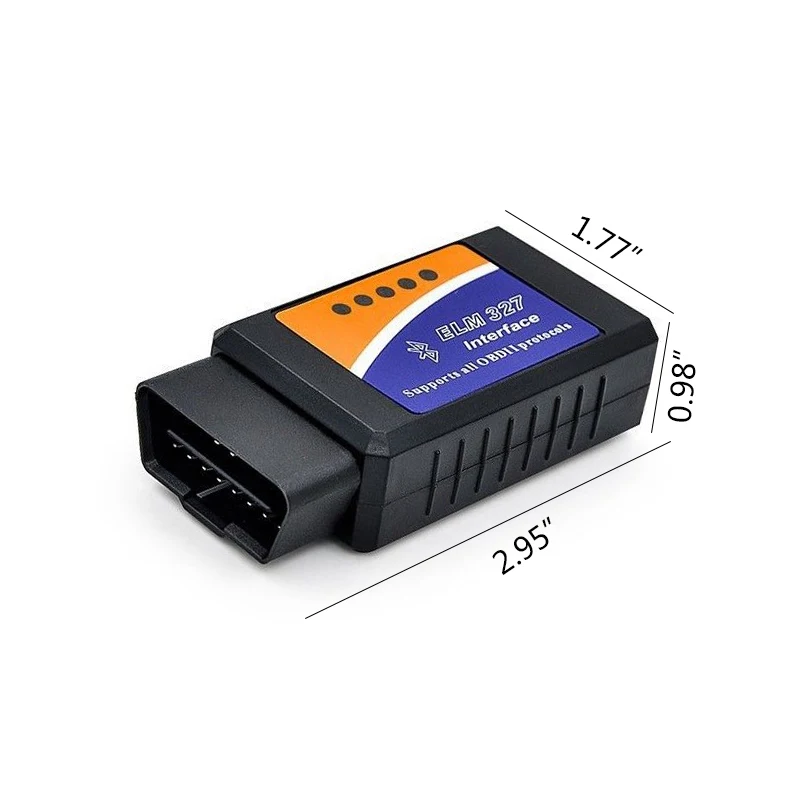 ELM327 Wi-Fi или Bluetooth OBD2 Автомобильная диагностика obd-ii сканер инструмент для чтения кода