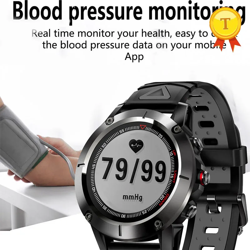 

2018 newest GPS SmartWatch IP68 Waterproof swimming mode Blood Pressure monitor healthy smart watch phone watch for iphone 8 7 x