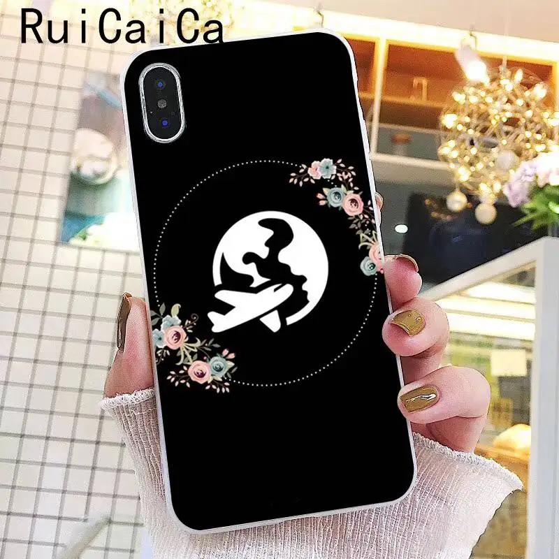 Ruicaica Мультфильм Воздушный самолет новинка чехол для телефона Fundas для iPhone 8 7 6 6S Plus X XS MAX 5 5S SE XR 10 Чехол