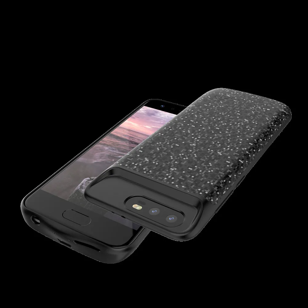 Luxmo External battery case backup charger cover for huawei honor 8 9 Portable power bank case wireless charging case 3