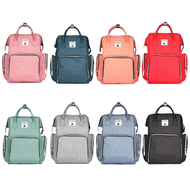 

Multi-Function Mummy Diaper Backpack Large Capacity Nappy Baby Travel Bag