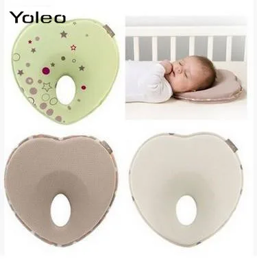 Newborn Infant Baby Anti Roll Pillow Flat Head Neck Prevent Infant Support Baby Toddler Sleep Protection Pillow Gifts