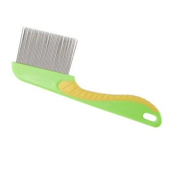 

Pet Dog Comb Remove Fleas Lice Stainless steel Comb Dog Cat Hair Grooming Tool for Long-haired Medium-sized Comb