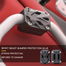 BESTA ESPÍRITO Modificado Acessórios Da Motocicleta Proteção Bumper Borracha Universal Anti-Colisão Caindo Do Motor Da Motocicleta Proteger