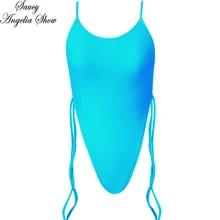 Блюдце анжелиа для женщин купальники для малышек сексуальный ремень кружево до одна деталь купальник Высокая трико стринги купальн