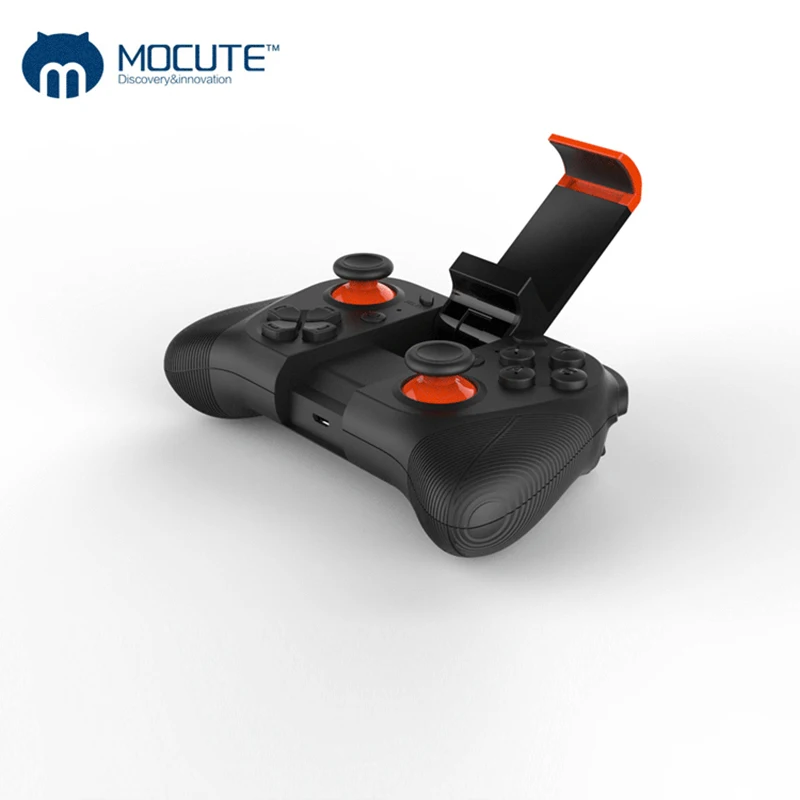 MOCUTE Bluetooth беспроводной геймпад джойстик пульт дистанционного управления для ПК ТВ VR коробка iPhone Android телефон игра с держателем