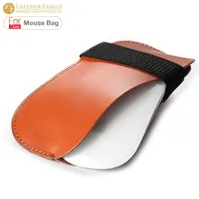 2016 New Arrival For Magic Mouse Wireless pouch Protective Sleeve pu leather for bluetooth mouse liner bag mouse case black