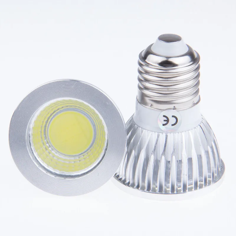 

Dimmable High Power GU10 MR16 E27 6W 9W 12W LED COB Spot Lights E26 Bulb 85-265V ampoule led bombilla Led Spotlight Lighting luz