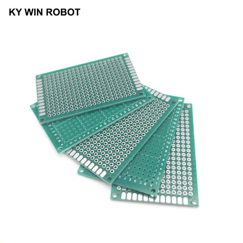 Arduino에 대 한 5pcs 4x6cm 40x60mm 단일 측면 프로토 타입 PCB 범용 인쇄 회로 기판 Protoboard