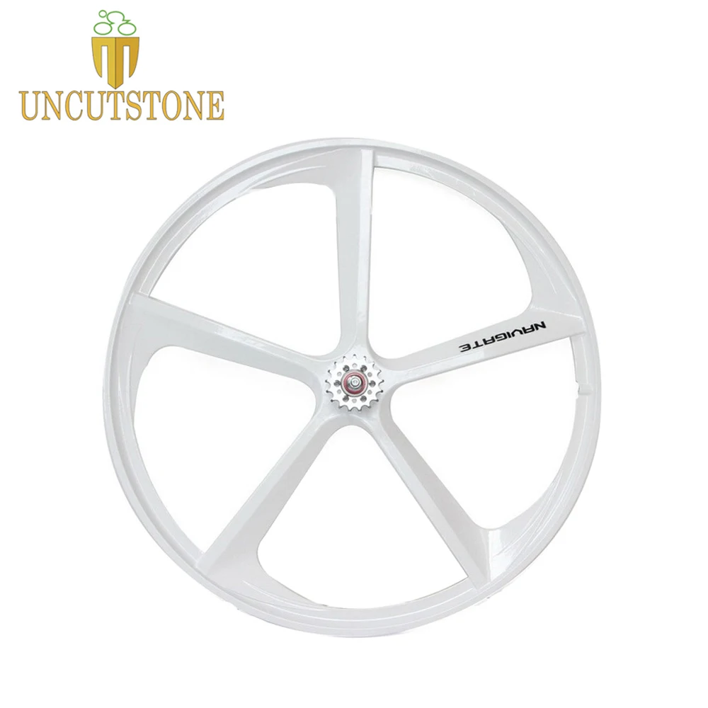 Perfect Fixed gear bike wheel Magnesium Alloy wheel 700C bike  fixie Bicycle Mag TRI front rear wheel Mag Alloy Rims 3