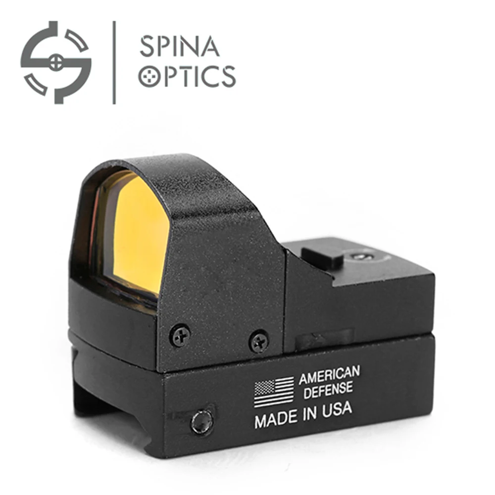 

Tactical 3 MOA Mini Red Dot Sight Reflex Sight Scope with NO/OFF Switch For Airsoft Hungitng Riflescope