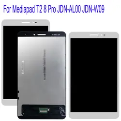 Белый 8,0 дюймов для huawei Mediapad T2 8 Pro JDN-AL00 JDN-W09 Полный ЖК-дисплей сенсорный экран дигитайзер в комплекте Замена