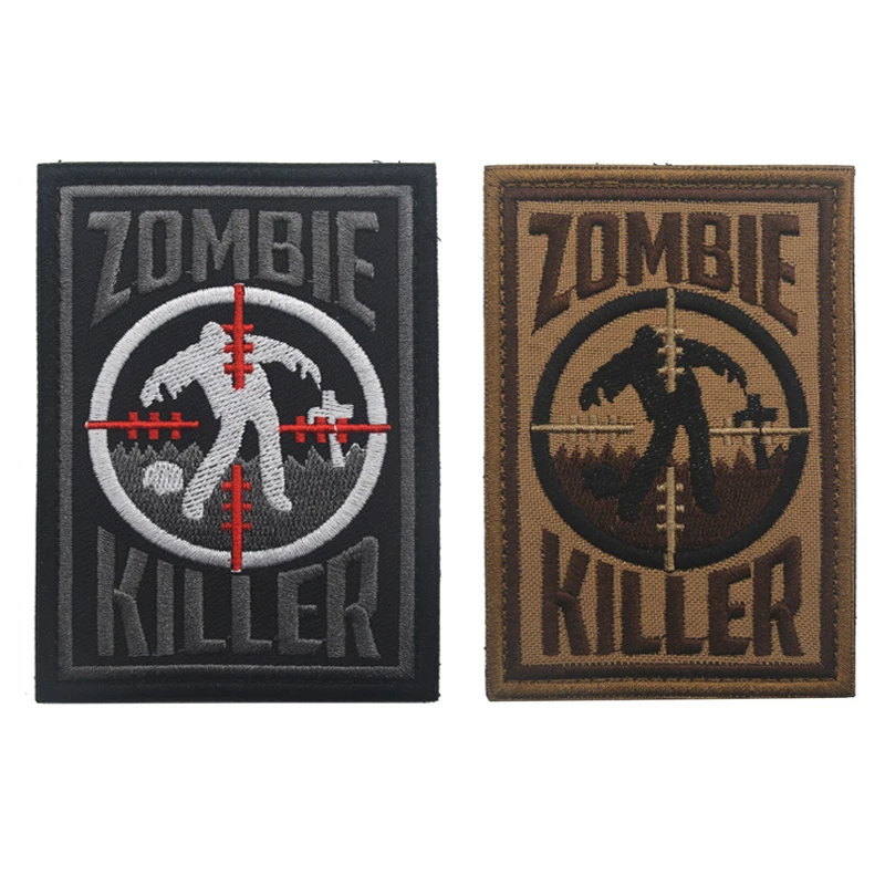 SNIPER Zombie Killer morale Patch novelty survival tactical disaster