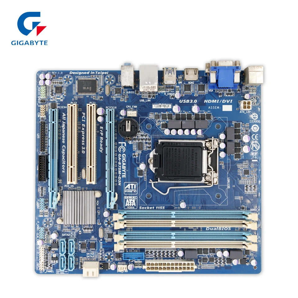 Original Gigabyte Ga 5m D3h Desktop Motherboard 5 D3h 5 Socket Lga 1155 I3 I5 I7 Ddr3 Atx 100 Fully Test Desktop Motherboard Gigabyte Ga 5m D3hlga 1155 Aliexpress