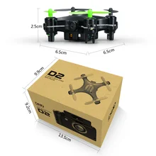 New JJRC D2 Mini Drone with 720P Camera 2.4G 4-Axis RC Quadcopter Helicopter Vs JJRC H8 H20