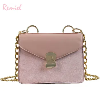 

Vintage Matte Square bag 2019 Fashion New Quality PU Leather Women's Designer Luxury Handbag Lock Chain Shoulder Messenger Bags