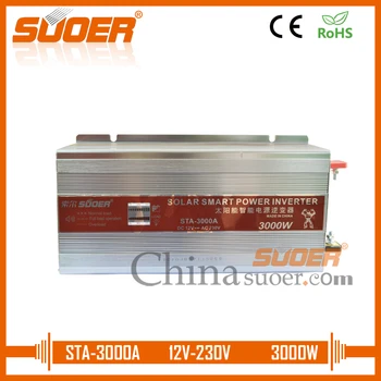 

Suoer【 Modified Sine Wave Inverter 】 12V 220V Inverter Modified Sine Wave Off Grid Solar Power Inverter (STA-3000A)