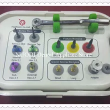 Корейский набор для зубного импланта, приспособление для зубного импланта и винт крышки, набор для удаления