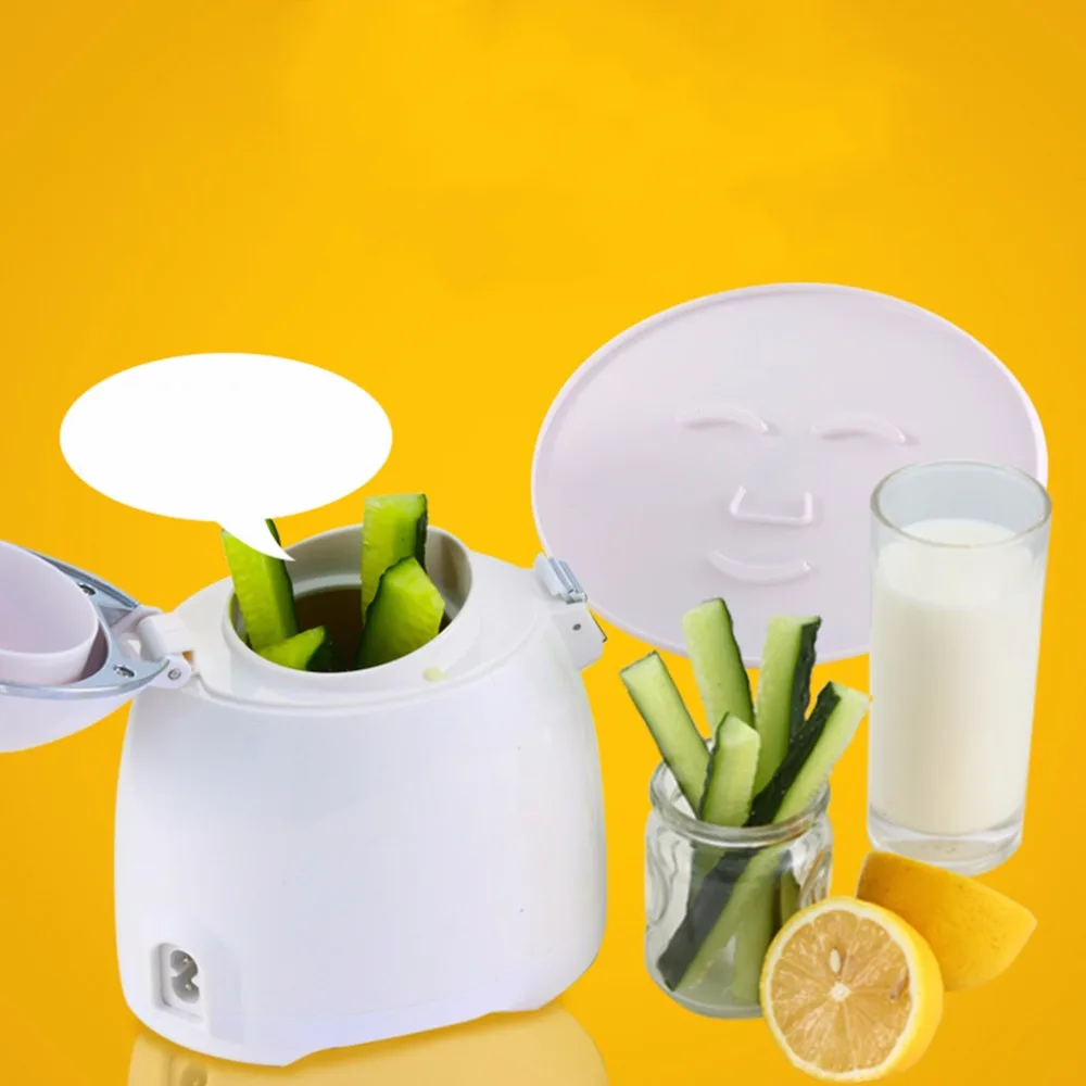 

Organic Automatic Natural DIY Fruit Mask Machine Beauty Facial Mask Maker Set