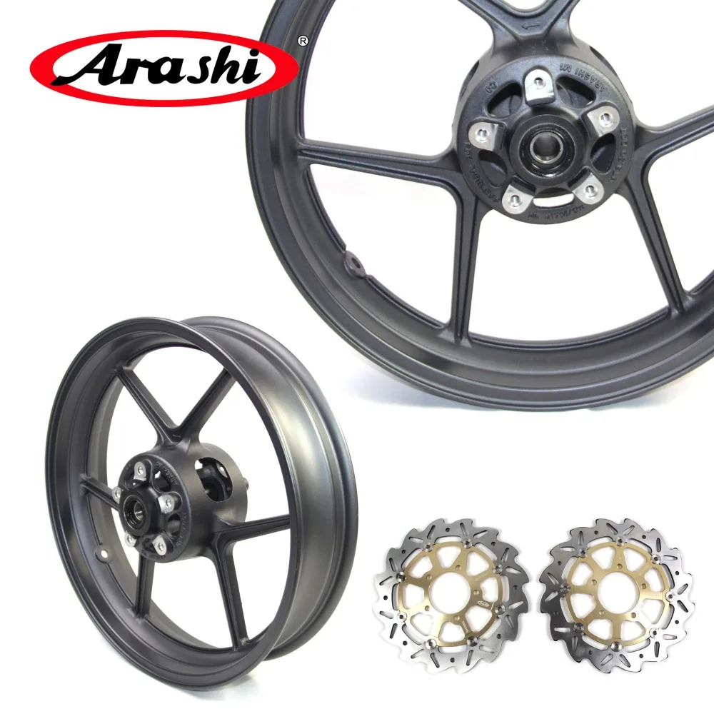 Arashi ER6N 09 12 передний обод колеса тормозной диск роторный для KAWASAKI ER 6R 6N 2009 2010 2011 2012