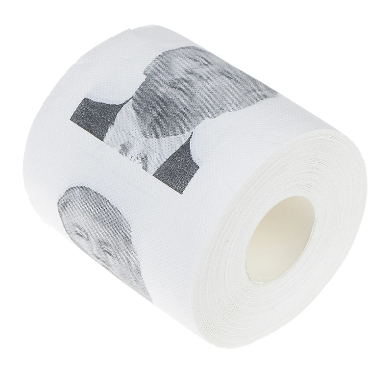 Желтый Борстель Дональд Трамп Трамп туалет бумага Трамп щетка туалетные принадлежности Набор держатели для туалетной щетки