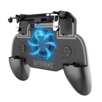 

Controller Gamepad Cooler Cooling Fan Fire Pubg Mobile Trigger L1R1 Shooter Joystick Game Pad for Mobile Phone