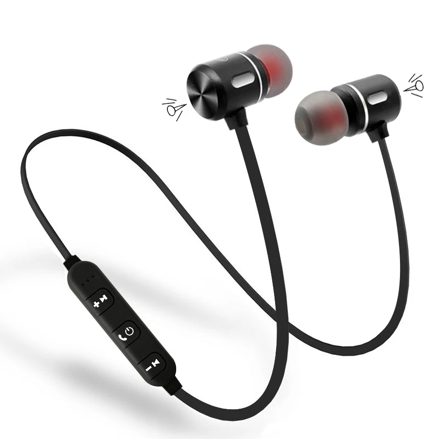 FBYEG Wireless Bluetooth Earphone Headphones Sport Bluetooth Headset Earbuds Magnetic Earpiece with Microphone for phone
